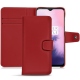 Housse cuir OnePlus 7 - Rouge PU