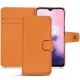 Funda de piel OnePlus 7 - Orange PU