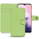 OnePlus 7 leather case - Vert olive PU