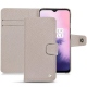 Lederschutzhülle OnePlus 7 - Taupe innocent