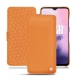 OnePlus 7 leather case - Orange ( Nappa - Pantone 1495U ) 