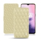 硬质真皮保护套 OnePlus 7 - Beige - Couture ( Nappa - Pantone 7502C ) 