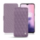 Capa em pele OnePlus 7 - Lilas - Couture ( Nappa - Pantone 2645U ) 