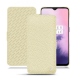 Custodia in pelle OnePlus 7 - Ivoire ( Sleek P C12 - White ) 
