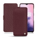 Custodia in pelle OnePlus 7 - Lie de vin ( Pantone 5115C ) 