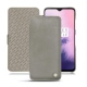 Funda de piel OnePlus 7 - Acier vintage ( Pantone 403C ) 