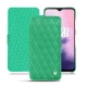 OnePlus 7 leather case - Menthe vintage - Couture