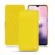 Capa em pele OnePlus 7 - Jaune fluo