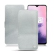 OnePlus 7 leather case - Platinium ( Pantone 877C ) 