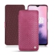 Capa em pele OnePlus 7 - Serpent ciclamino
