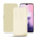 Lederschutzhülle OnePlus 7 - Crocodile milk