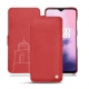 OnePlus 7 leather case - Rouge troupelenc