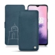 硬质真皮保护套 OnePlus 7 - Blu mediterran