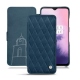 硬质真皮保护套 OnePlus 7 - Blu mediterran - Couture