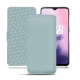 OnePlus 7 leather case - Bleu Ciel PU