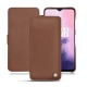 Custodia in pelle OnePlus 7 - Marron délicat