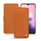 硬质真皮保护套 OnePlus 7 - Orange vibrant