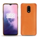 Lederschutzhülle OnePlus 7 - Orange ( Nappa - Pantone 1495U ) 