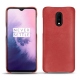 Lederschutzhülle OnePlus 7 - Cerise vintage ( Pantone 185C ) 