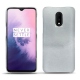 Lederschutzhülle OnePlus 7 - Platinium ( Pantone 877C ) 