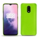 硬质真皮保护套 OnePlus 7 - Vert fluo