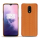 OnePlus 7 leather cover - Abaca arancio