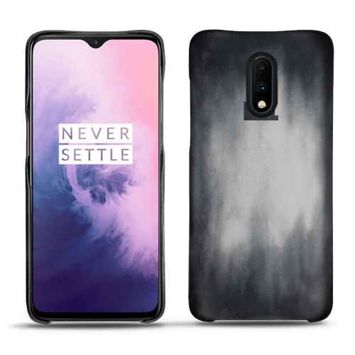 Funda de piel OnePlus 7Gris Patine