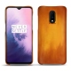 Lederschutzhülle OnePlus 7 - Orange Patine