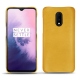 Lederschutzhülle OnePlus 7 - Jaune soulèu