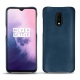 硬质真皮保护套 OnePlus 7 - Blu mediterran