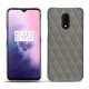 Lederschutzhülle OnePlus 7 - Acier vintage - Couture