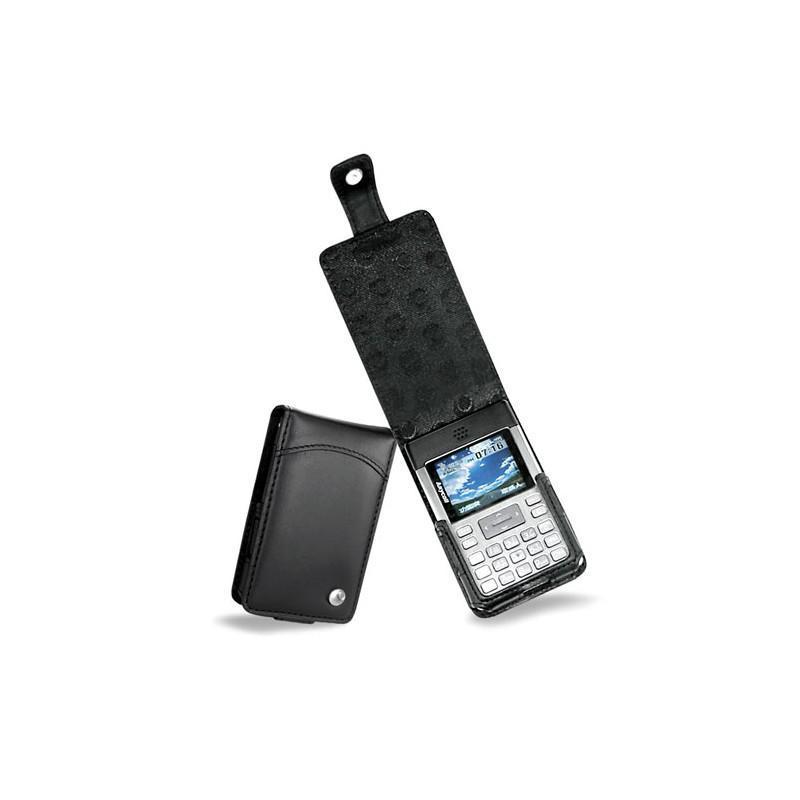 Astuccio in pelle Samsung SGH-P300 - 308  - Noir ( Nappa - Black ) 