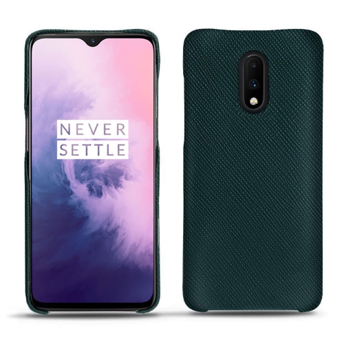Custodia in pelle OnePlus 7Vert séduisant ( Pantone #1d3c34 ) 