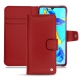 Custodia in pelle Huawei P30 - Rouge ( Nappa - Pantone 199C ) 
