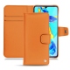 Custodia in pelle Huawei P30 - Orange ( Nappa - Pantone 1495U ) 
