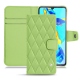 Lederschutzhülle Huawei P30 - Vert olive - Couture ( Nappa - Pantone 578U ) 