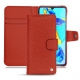 Huawei P30 leather case - Papaye ( Pantone 180C ) 