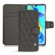 Funda de piel Huawei P30 - Anthracite - Couture ( Pantone 424C ) 