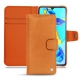 Custodia in pelle Huawei P30 - Mandarine vintage ( Pantone 165C ) 