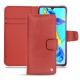 Custodia in pelle Huawei P30 - Cerise vintage ( Pantone 185C ) 