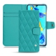 Huawei P30 leather case - Bleu fluo - Couture