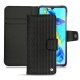 Custodia in pelle Huawei P30 - Abaca nero