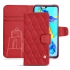 가죽 커버 Huawei P30 - Rouge troupelenc - Couture