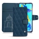 Housse cuir Huawei P30 - Blu mediterran - Couture
