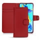 Housse cuir Huawei P30 - Rouge PU