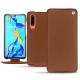 Housse cuir Huawei P30 - Marron ( Nappa - Pantone 1615C ) 