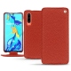 Capa em pele Huawei P30 - Papaye ( Pantone 180C ) 