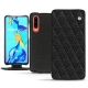 Funda de piel Huawei P30 - Ebène - Couture ( Sleek P C12 - Black ) 