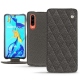 Custodia in pelle Huawei P30 - Anthracite - Couture ( Pantone 424C ) 