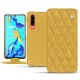 Lederschutzhülle Huawei P30 - Mimosa - Couture ( Pantone 141C ) 